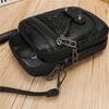 Fashion Vintage Messenger Bag for Women Small PU Leather Shoulder Crossbody Purse Handbag
