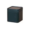 Storage Bin with Lid Dustproof Iron Mini Sturdy Loose Tea Bucket Household Supplies