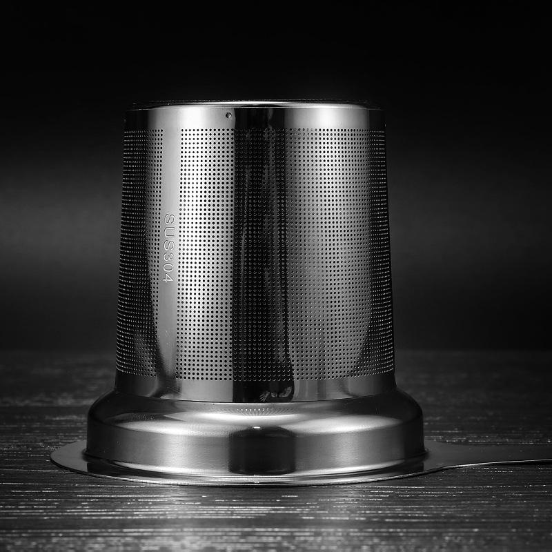 Stainless Steel Tea Strainer with Silicone Cover - Tea Brew Filter Cup Accessory