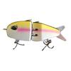 Multiple Section Artificial Fish Lures Fishhooks Jointed Swimbait Crankbait Fishing Realistic 3D Sinking Swimming Baits
