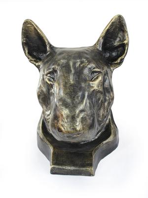Bull Terrier, Bully – Dog Bust, Large Dog Head for the Garden |