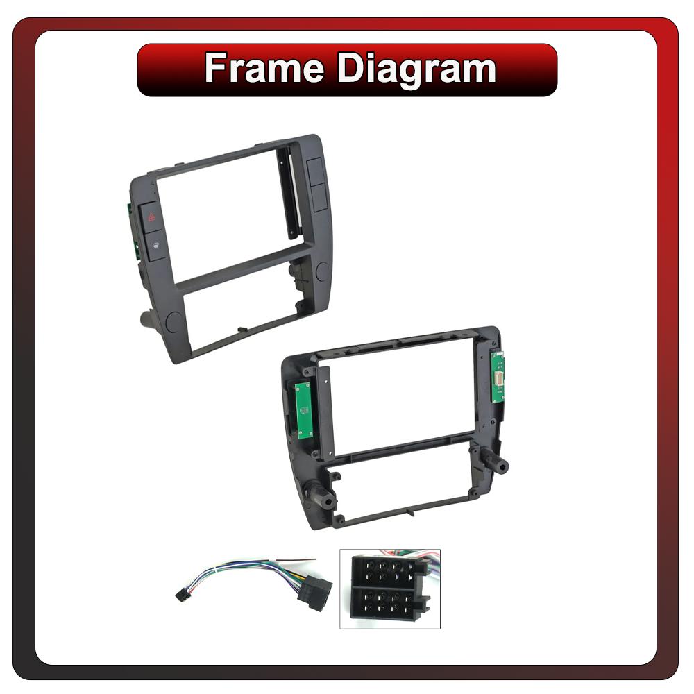 2Din Android Car-Play Car Radio,Volkswagen Passat B5 2000 - 2005,Multimedia Player Head Unit Stereo GPS Navigation BT WIFI,1+16GB