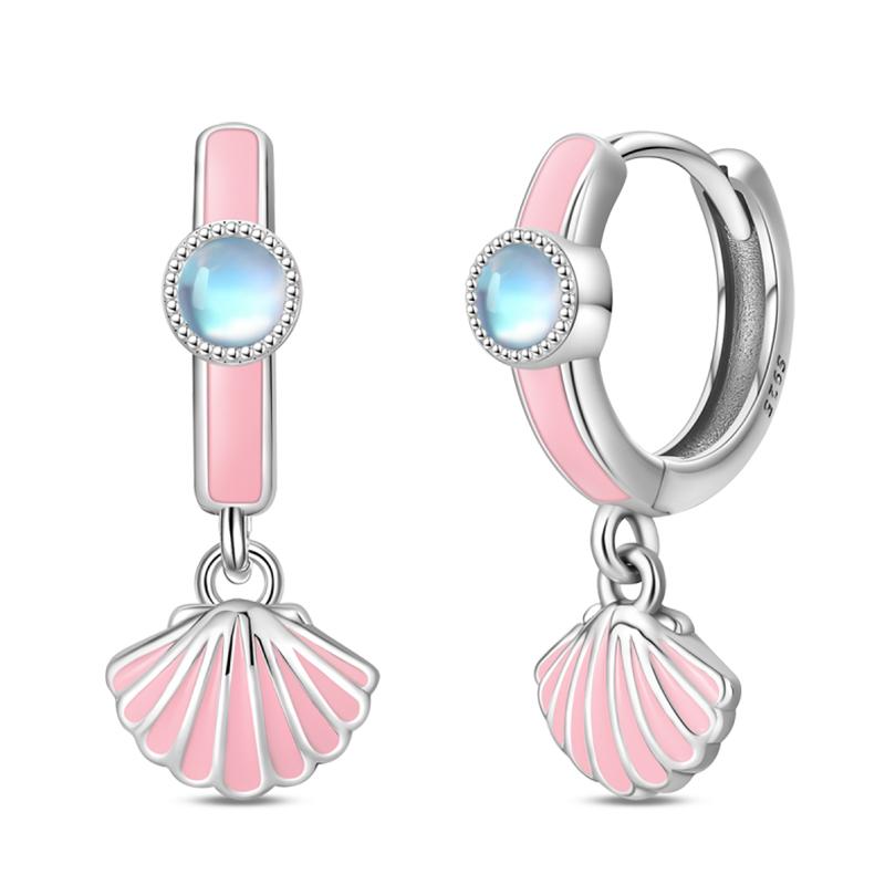 925 Silver Ocean Theme Earrings Dolphin Sea Star Shell Turtle Original Design Fashion Jewelry for Women