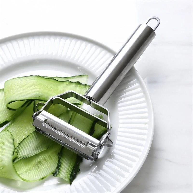 Stainless Steel Multi-Function Fruit & Vegetable Peeler/Grater
