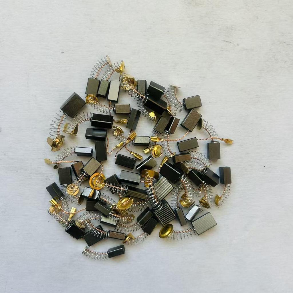 Mixed Carbon Brushes for Angle Grinders, Electric Drills, Hammer Drills, and Saws - Practical Electric Tool Accessories