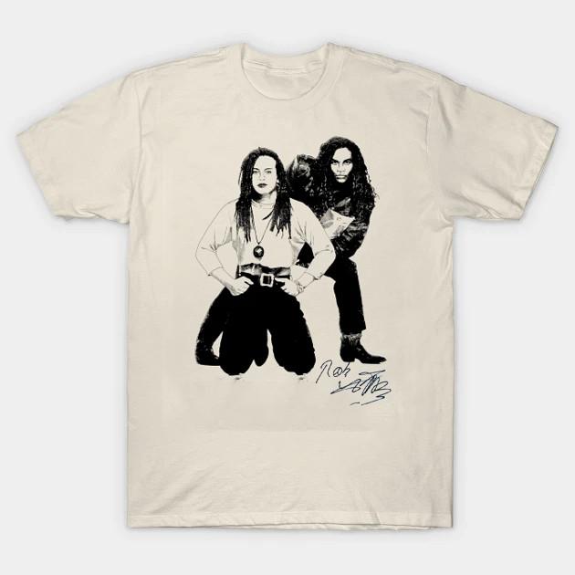 Inspirowana Zespół Milli Vanilli Prezent Dla Fana Biała Wszystkie Rozmiary Unisex Koszulka Unisex Koszulka