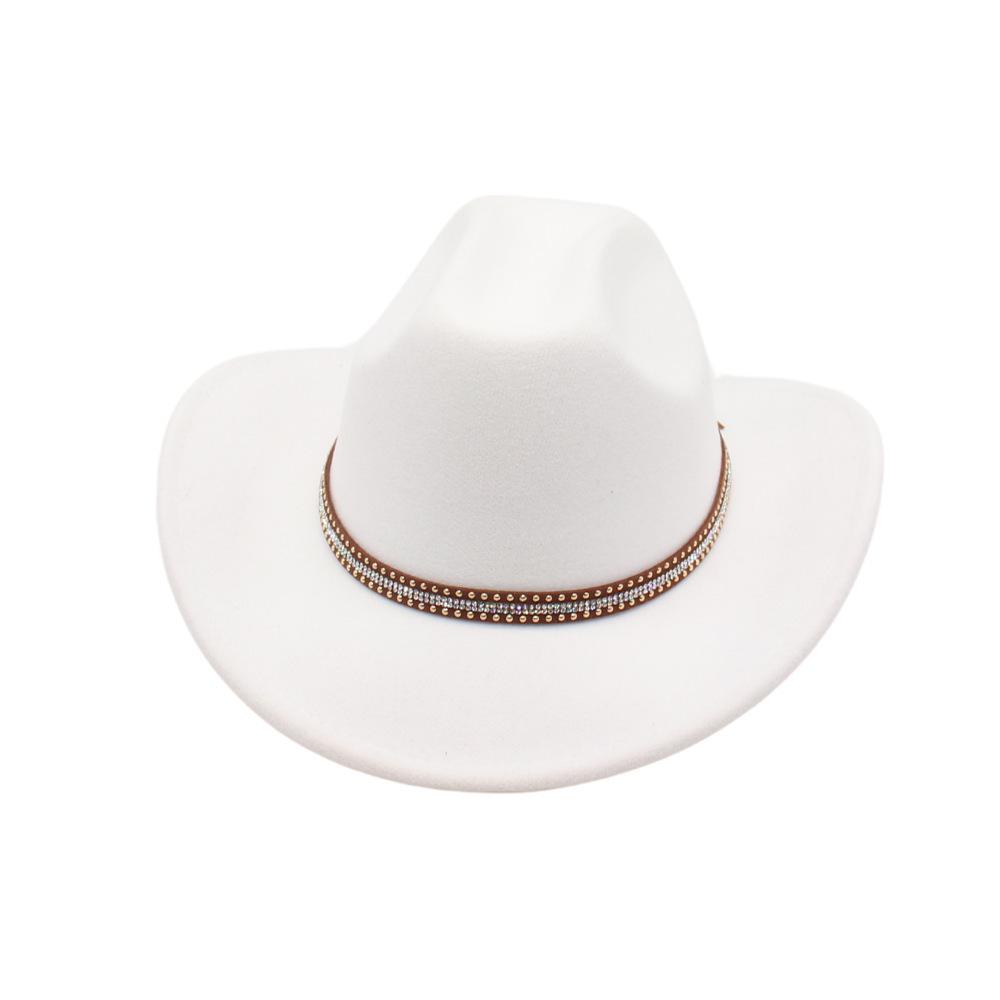 Jazz Tibetan Western Cowboy Hat Men'S And Women'S Performance Felt Hat Hat