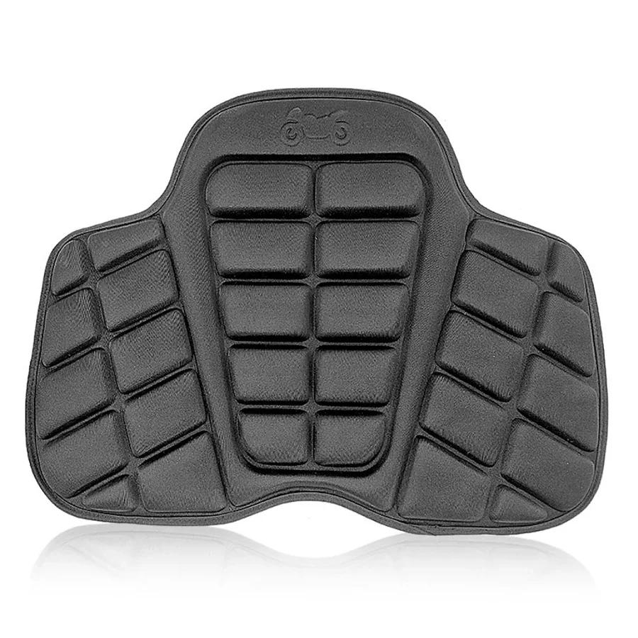 1Pc Motorcycle Cushion with Leg Guard Crush Resistance Padded Seat Protector for Sport Ergonomic Design Breathable Ventilation