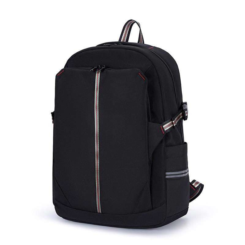 Schoolbag New Casual Backpack Student School Bag Fashion Contrast Color Campus Backpack Lightweight Flash Large Capacity Travel Bag