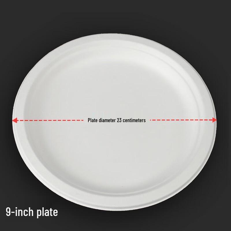 Minnai Thickened Disposable Paper Plates