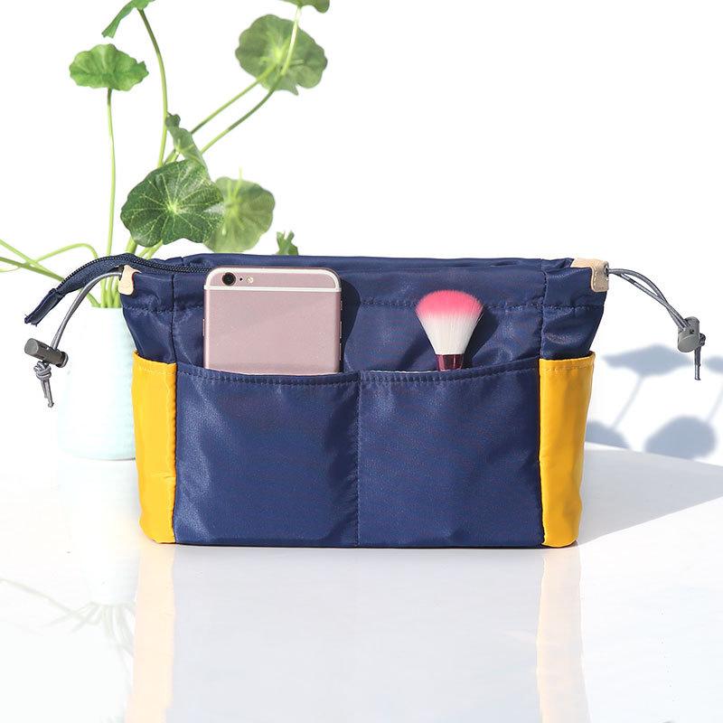 Organizer Insert Bag Women Nylon Travel Insert Organizer Handbag Liner Lady Makeup Cosmetic Bag Cheap Women Tote