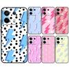 Lightning Polka Dots Star Cute Phone Case For Xiaomi Redmi Note 13 11 9 10 12 Pro Plus 9S 10S 11S 12S 9C 10C 12C 13C Cover