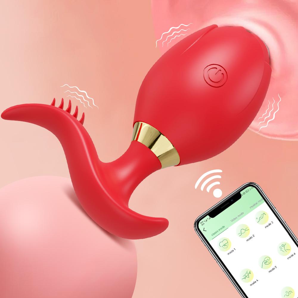 331 fiyatlarndan balayan Sex Toy Anal Plug Vibrator Gay Butt Plug App  Control Big Dildo Anal Plug Masturbation Tools Women Men Anal Toy Adult  product rnlerini satn aln | Joom