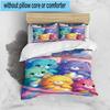 3PCS Love Bears Cozy Night 3pcs Bedding,Including 3PCS Duvet Cover And 2pcs Pillowcases Perfect for Christmas,Ideal for Bedroom, Dormitory