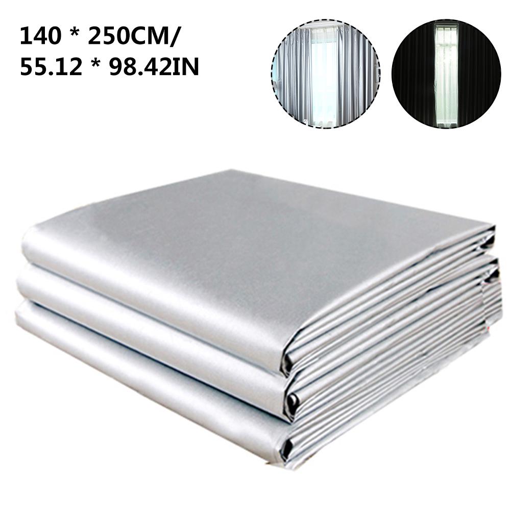 Summer Coating Full Blackout Curtains Thickening Sunscreen Heat Insulation Sunshade Tent Car Clothes Fabric Balcony Bedroom