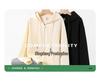 Unisex Zippered Hooded Sweatshirt - Solid Color, Loose Fit, Versatile Autumn Casual Hoodie Jacket