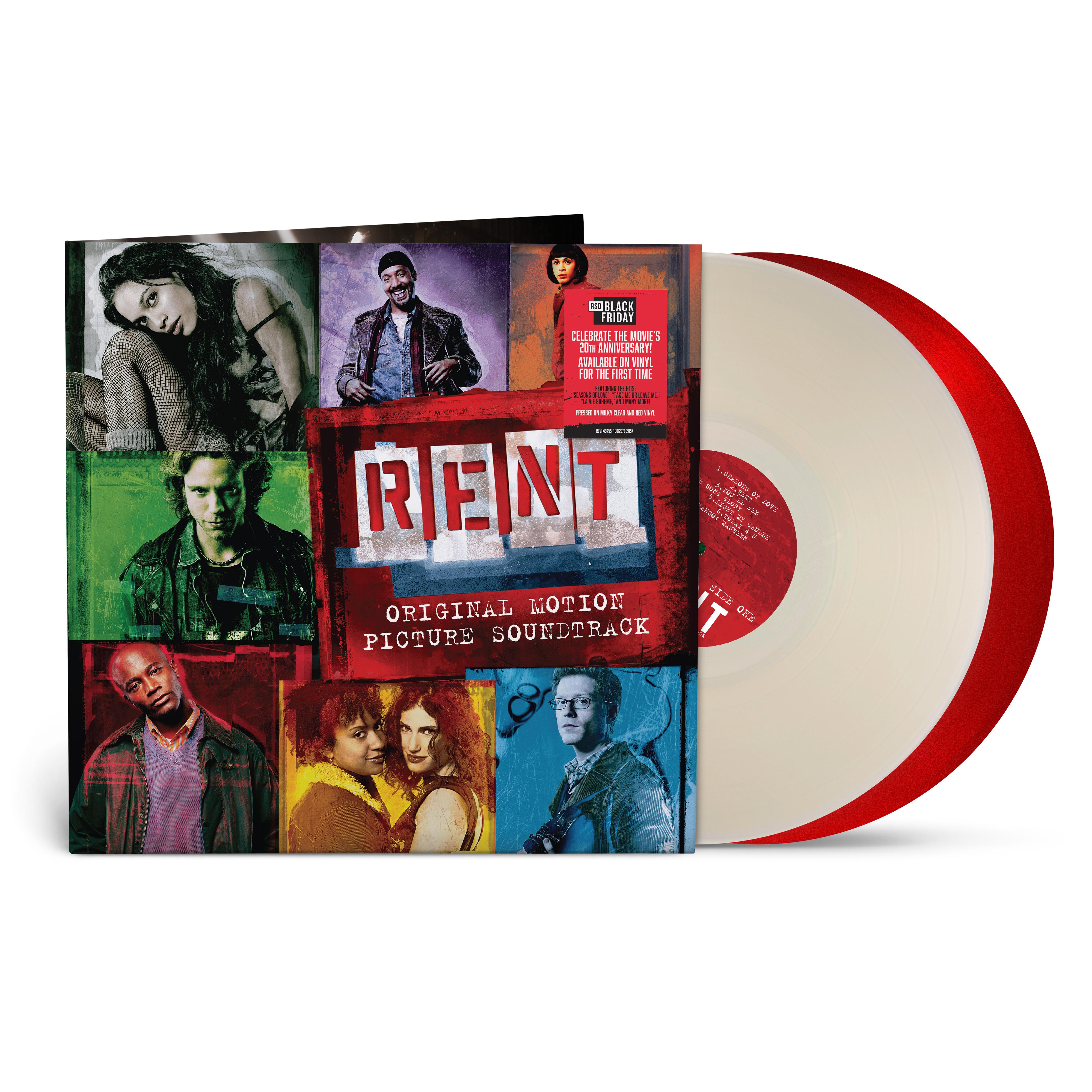 LP Record VARIOUS Rent Original Motion Picture Sound 8122780915 Rhino 2025 Non Japan Soundtracks Musicals