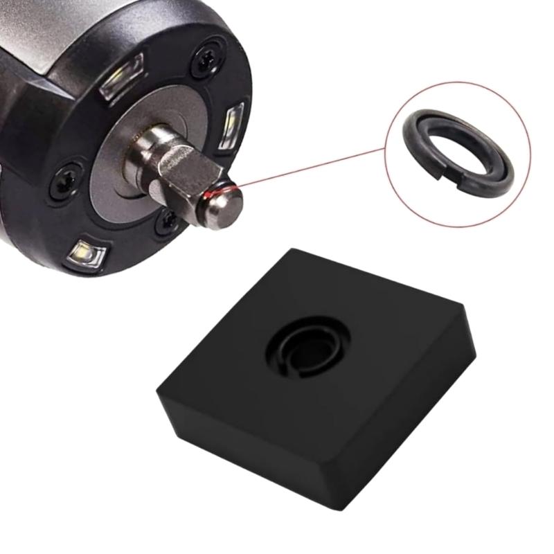Chiave a percussione con bussola essenziale da 3/8 di pollice Anelli di ritenzione Anelli di fissaggio con O-ring Strumento per chiave a percussione tipo 3/8 di pollice