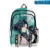 Trendy Popular Genshin Impact Student School Bags Unisex 3D Print Oxford Waterproof Notebook multifunction Travel Backpacks