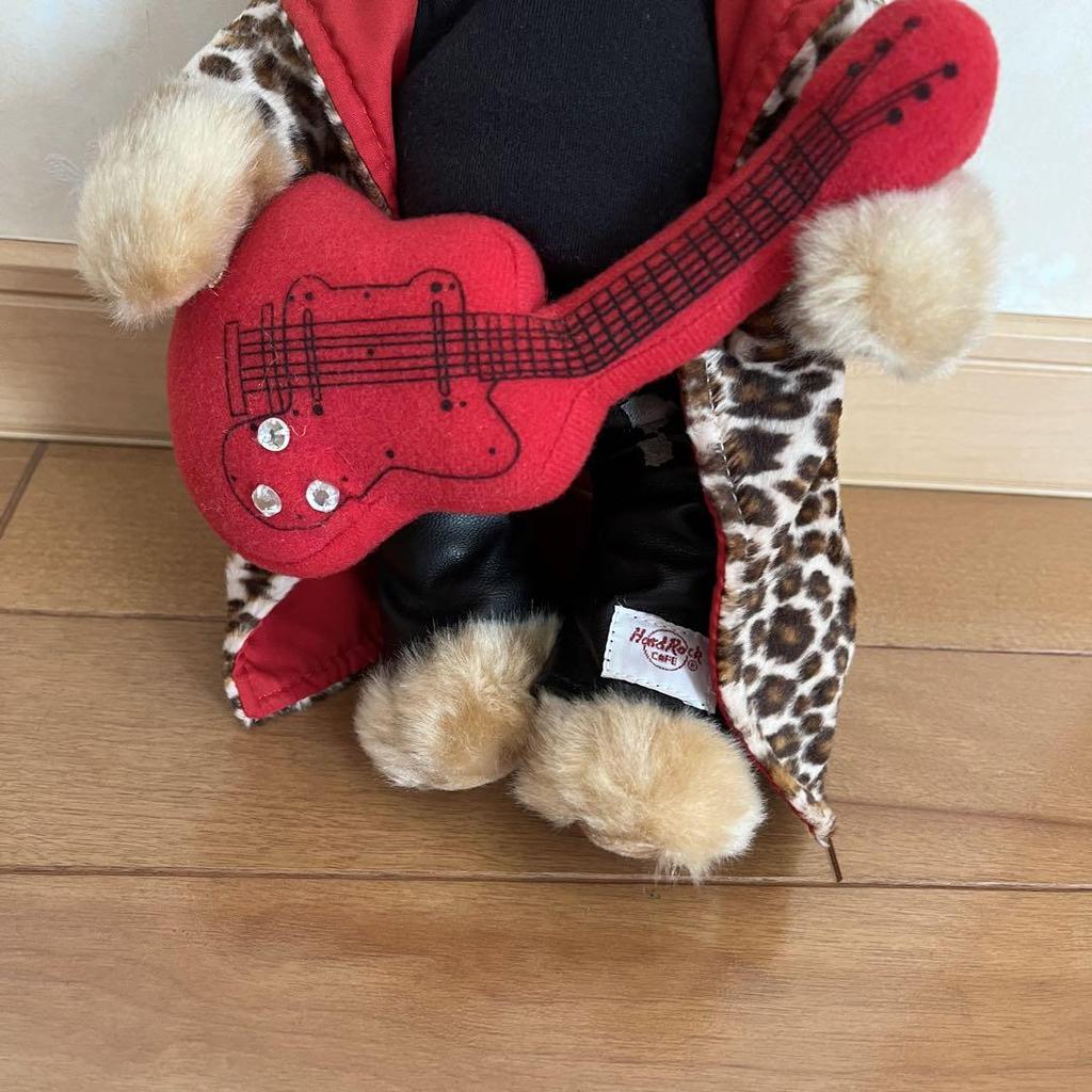 [USED] Hard Rock Cafe Teddy Bear, Osaka