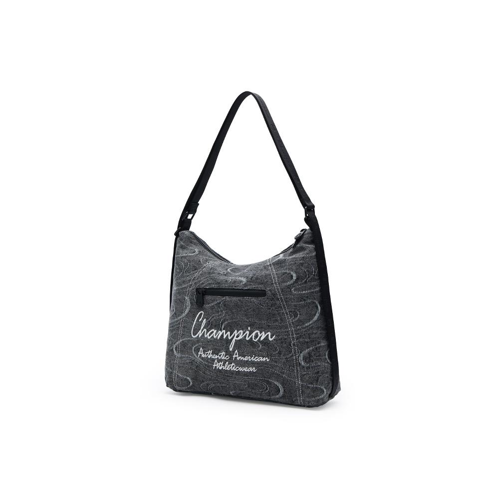 New Champion Fabric Shoulder Bag Double Shoulder Classic Minimalist Style Individual Regular Unisex Dark Gray/Ecru/Black U4DACPU09