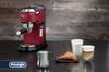 De'Longhi DLSC060 Stainless Steel Milk Jug, Milk Pitcher, Manual Steaming, Made in Italy, 350ml, for Foaming Milk; De'Longhi Fully Automatic Coffee Ma