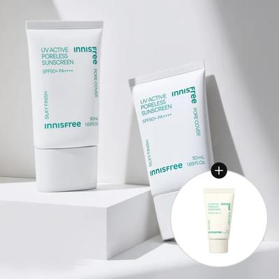 UV Active Poreless Sunscreen 50mL X 2