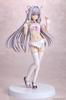 Q-six Tsuki Ni Yorisou Otome No Sahou Sakurakoji Luna Cat Ear Maid Sakura Color Ver. 1/6 Scale PVC Painted Complete Figure