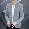Men's Spring/Fall Korean-Style Slim-Fit Suit: Stylish, Unique, and Casual Blazer