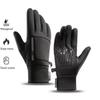 Outdoor Skiing Gloves Unisex Pockets Designed Locking Buckles Anti Slip Touch Screen Full Finger Gloves Cycling Sports Gloves