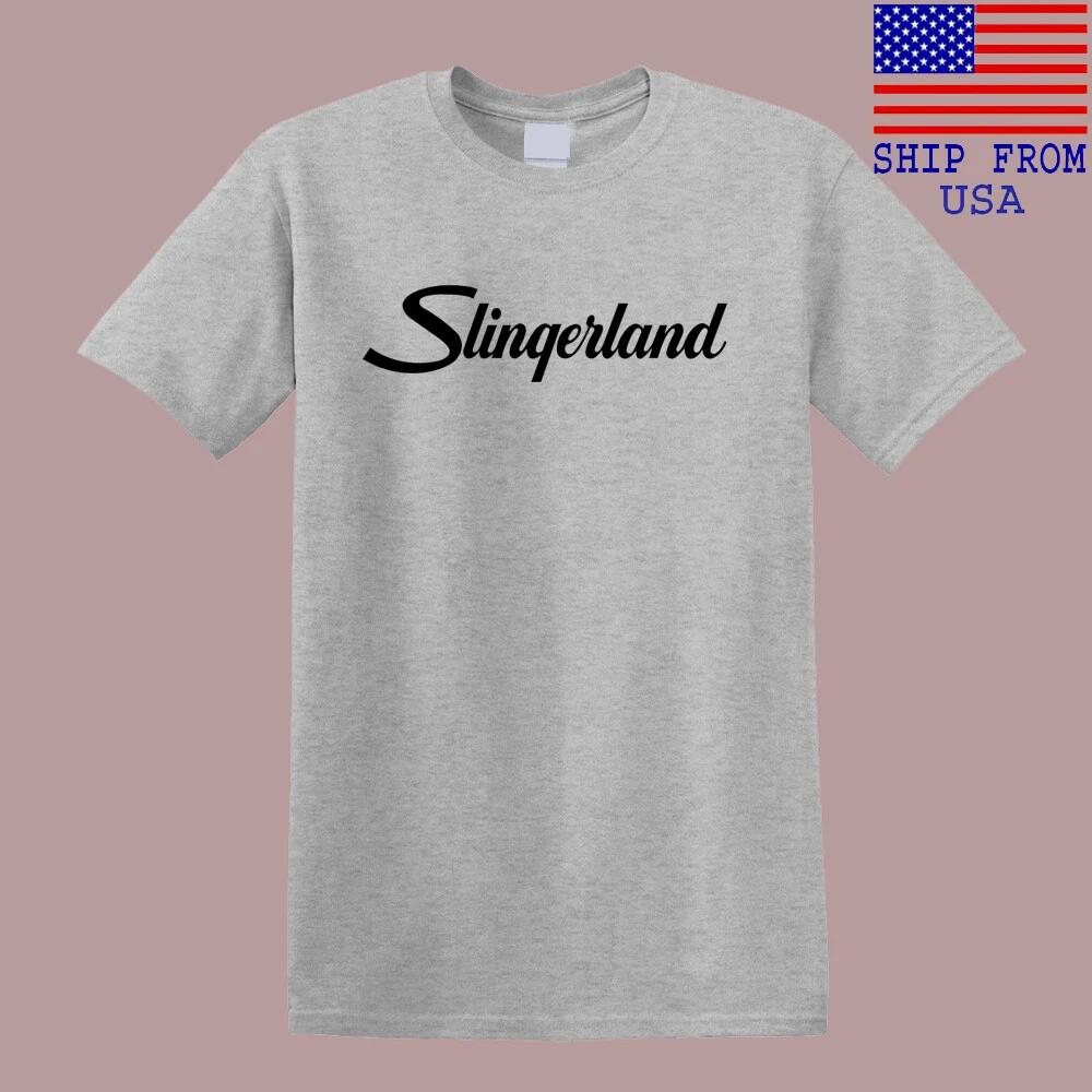 

Slingerland Drum Company Men s Grey T-Shirt Tee Top Unisex L
