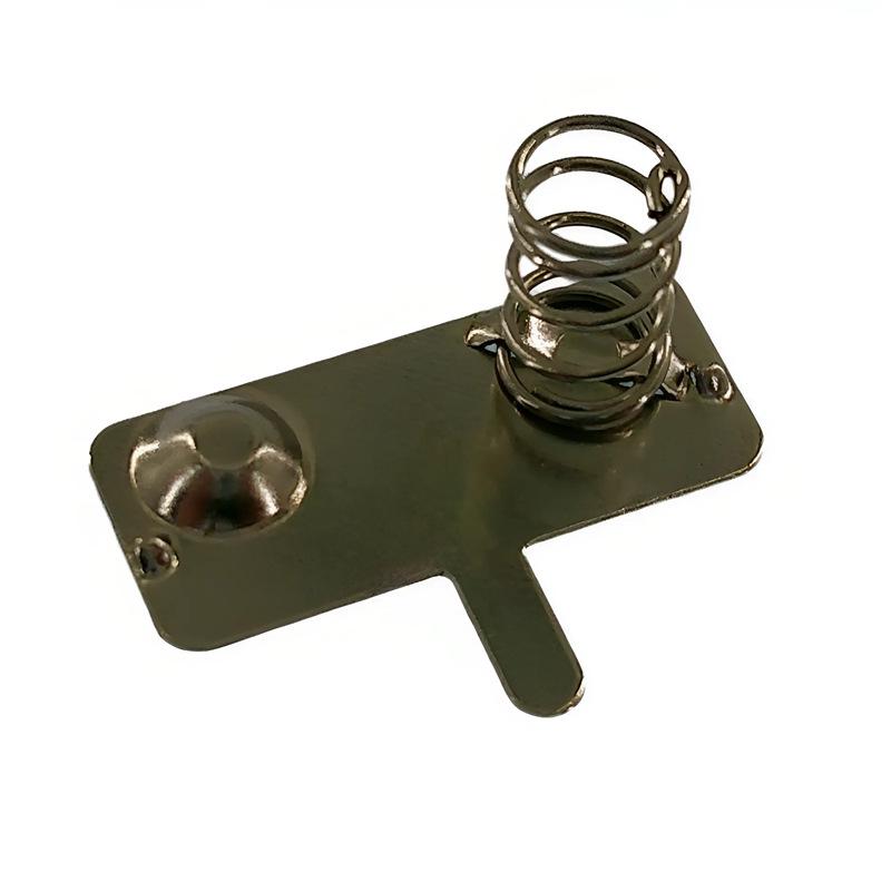 No. 7 AAA Conductive Battery Spring: Automated Bridge Riveting Series for Metal Electrode Connections