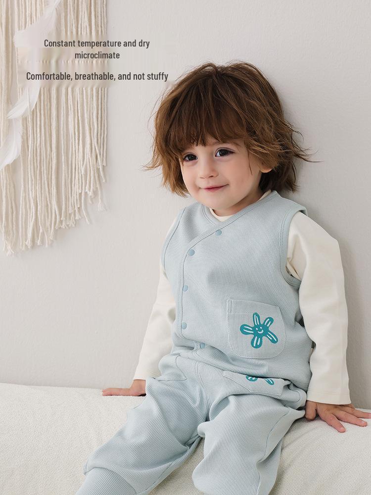 Unisex Baby Vest - Spring & Autumn Outerwear, Toddler Outdoor Wear, Lightweight Top