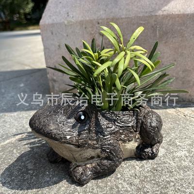 Ježkovitá žába želva květináč socha personalizovaná pryskyřice zvíře sukulentní květináč dekorace zkrášlit zahradu dvůr