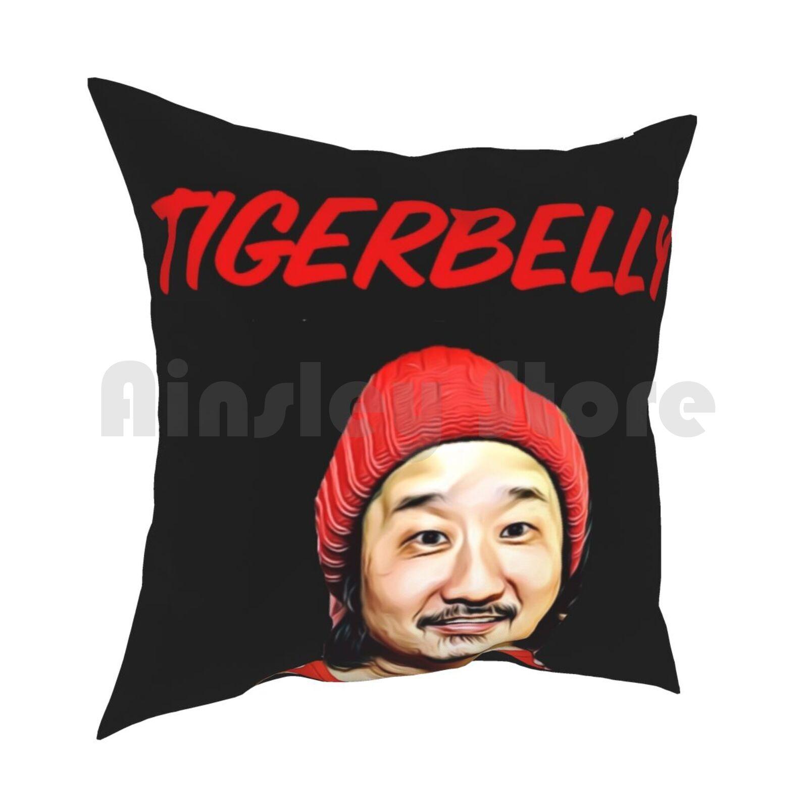 TigerbellyBobby LeeArt Pillow Case Printed Home Soft Throw Pillow Bobby Lee Tigerbelly Tiger Belly Radio Podcast Tv 30x30cm 12x12in