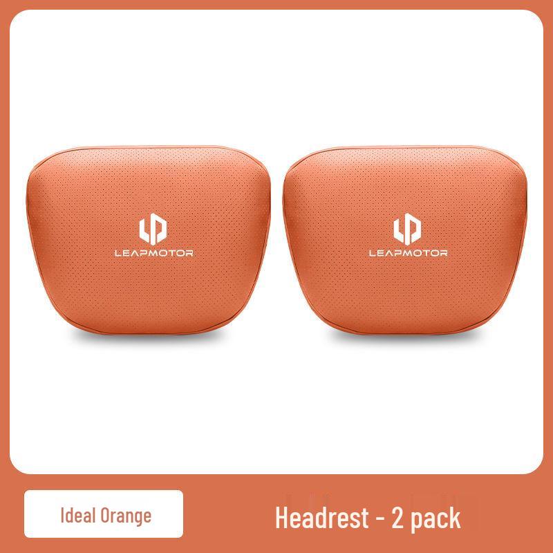 Suporte Lombar para Bancos de Carro Leapmotor T03/C11/C01/C16/C10 - Conforto de Alta Qualidade e Proteção da Cintura Encosto de Cabeça