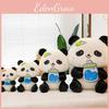 Baby Panda Bottle Plush Toy Cartoon Stuffed Animal Doll Decoration Gifts Kids