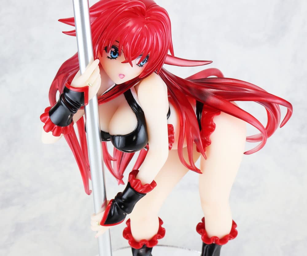 Kaitendo High School DxD Rias Gremory Pole Dance stupnice PVC lakovaná hotová figurka ver. ~Černá barva~ 1/7