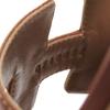 Great HERMES Mule Oasis H logo leather sandals Brown leather Women 35 071002Z Used