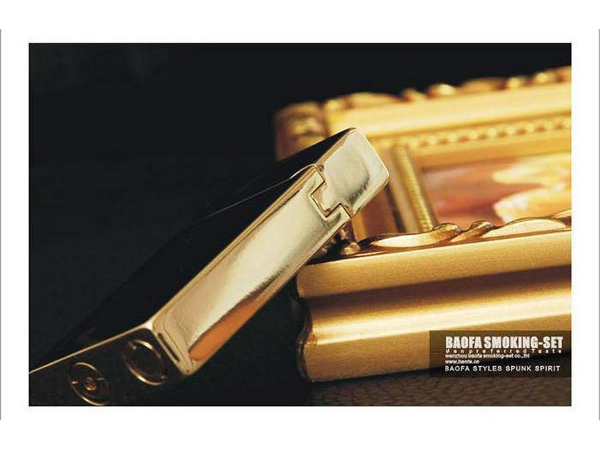 Creative Windproof Dual Flame Metal Lighter for Men and Boys