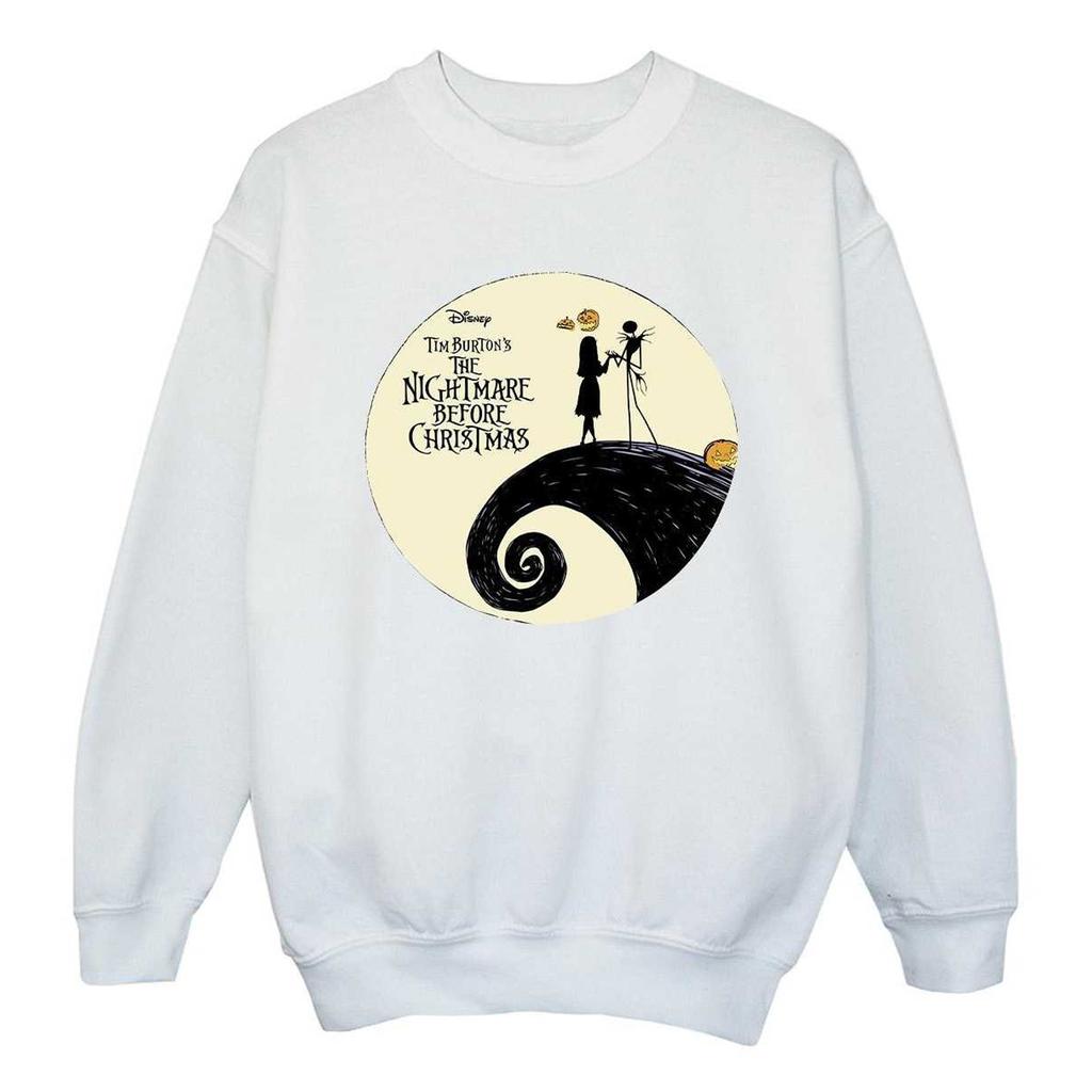 The Nightmare Before Christmas Girls Logo Sweatshirt