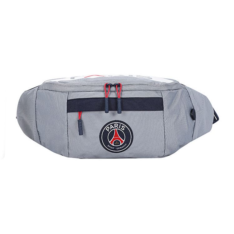 

Jordan X Paris Saint-Germain Collaboration Large Logo Polyester Shoulder Bag Crossbody Bag Chest Bag Waist Bag Unisex bags Gray JD2123009GS-002 Gray