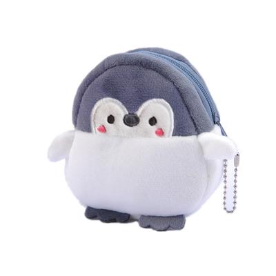 New Cute and Cute Little Penguin Coin Wallet Mouth Red Envelope Data Cable Packet Coin Bag