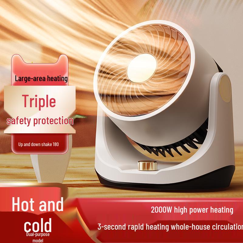 High-Power Dual-Use Hot & Cold Rapid Heating Electric Fan for Home & Office