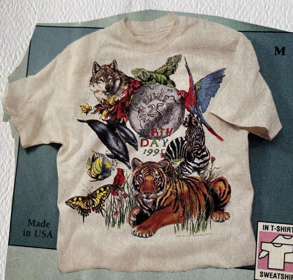 

Natural Animal Retro Vintage Graphic Tee Unisex Short Sleeve Shirt S5XL Unisex T-Shirt XXXL