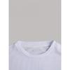 European Size Men'S Summer Loose-Fitting Sports Casual Short-Sleeve T-Shirt with a Silhouette Print of a Football Player