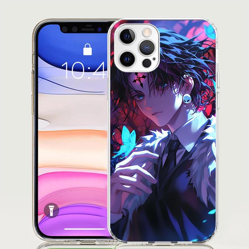 Huner X-Hunters Chrollo Shizuku Phone Case For iPhone 17 Air 16 15 Plus 11 14 Pro Max 13 Mini 12 7 8 + SE Pattern Art Customized