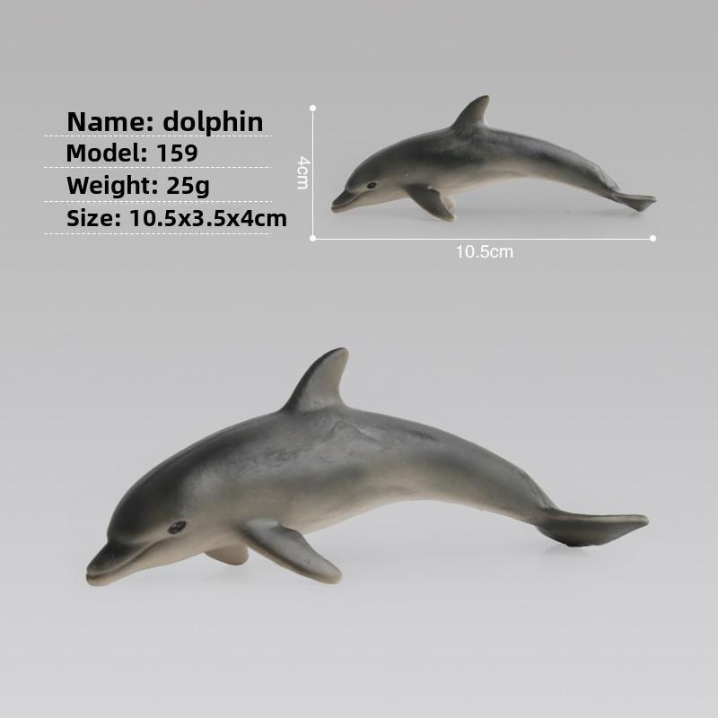 Simulated Shark Turtle Clownfish Crab Killer Whale Marine Animal Model Ornament For Aquarium Enthusiasts And Collectors