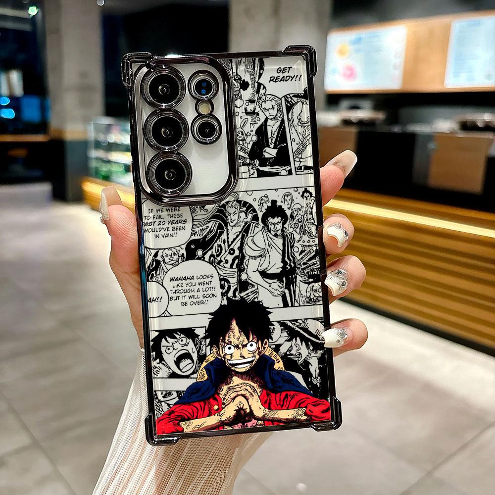 Anime O-One Pieces Shanks Coque For Galaxy S26 Ultra Phone Case For Samsung S26 S25 S24 S23 S21 Ultra S20 FE S25 Plus Soft Cover