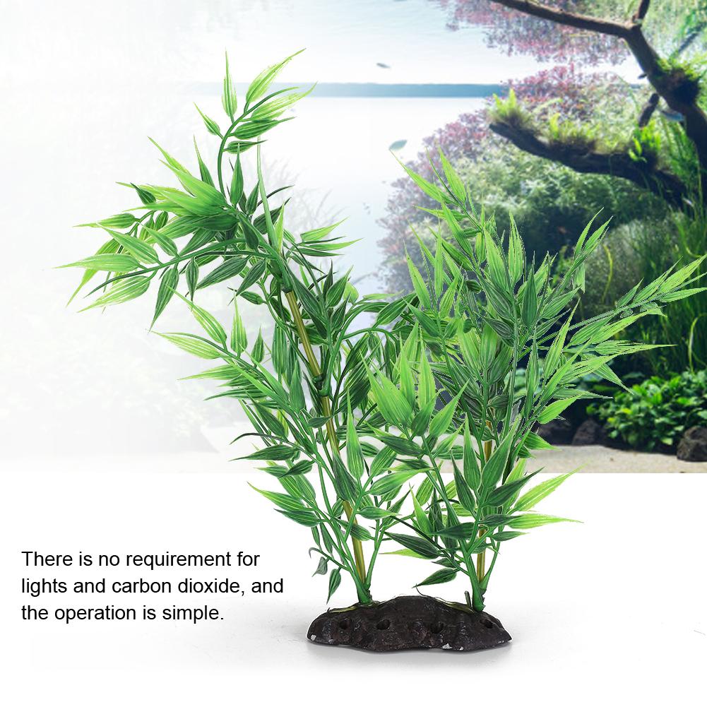   Artificial Water Plant Grass Underwater Fake Fish   Plant Aquarium Decoration
